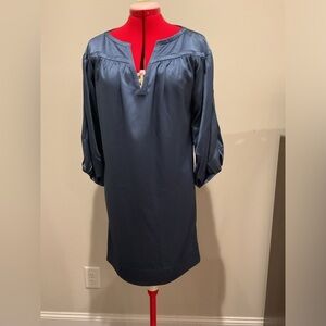 DVF Dusty Blue Dress size 8
